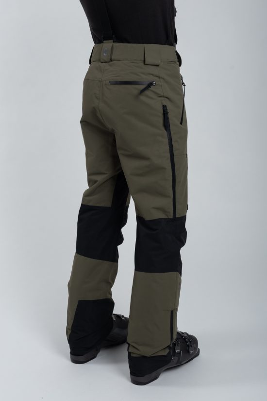 Lynx Ski Pants Olive Green - Men's
