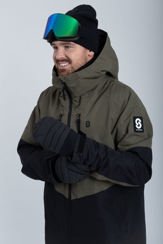 Lynx Ski Jacket Olive Green - Men's