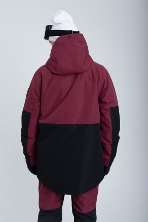 Lynx Ski Jacket Burgundy - Men's