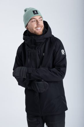 Lynx Ski Jacket Black - Men's