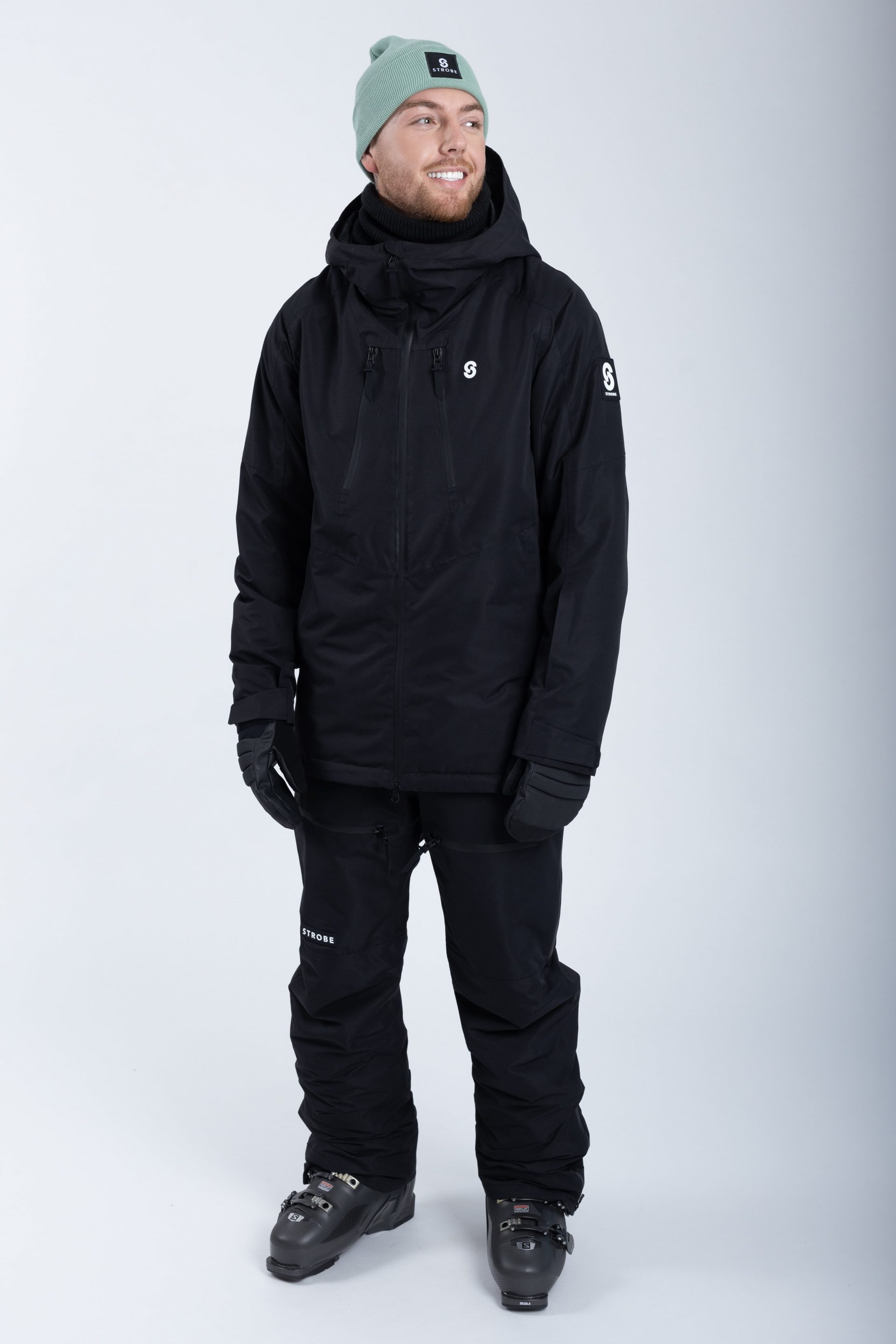 Lynx Ski Jacket Black - Men's