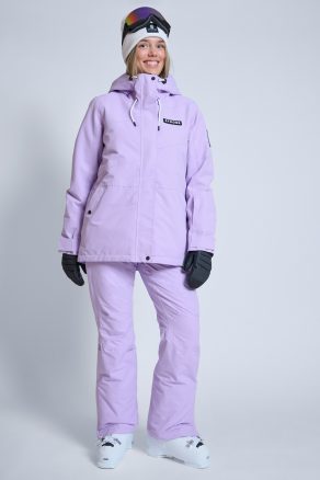 Aura Ski Jacket Pale Violet - Women's