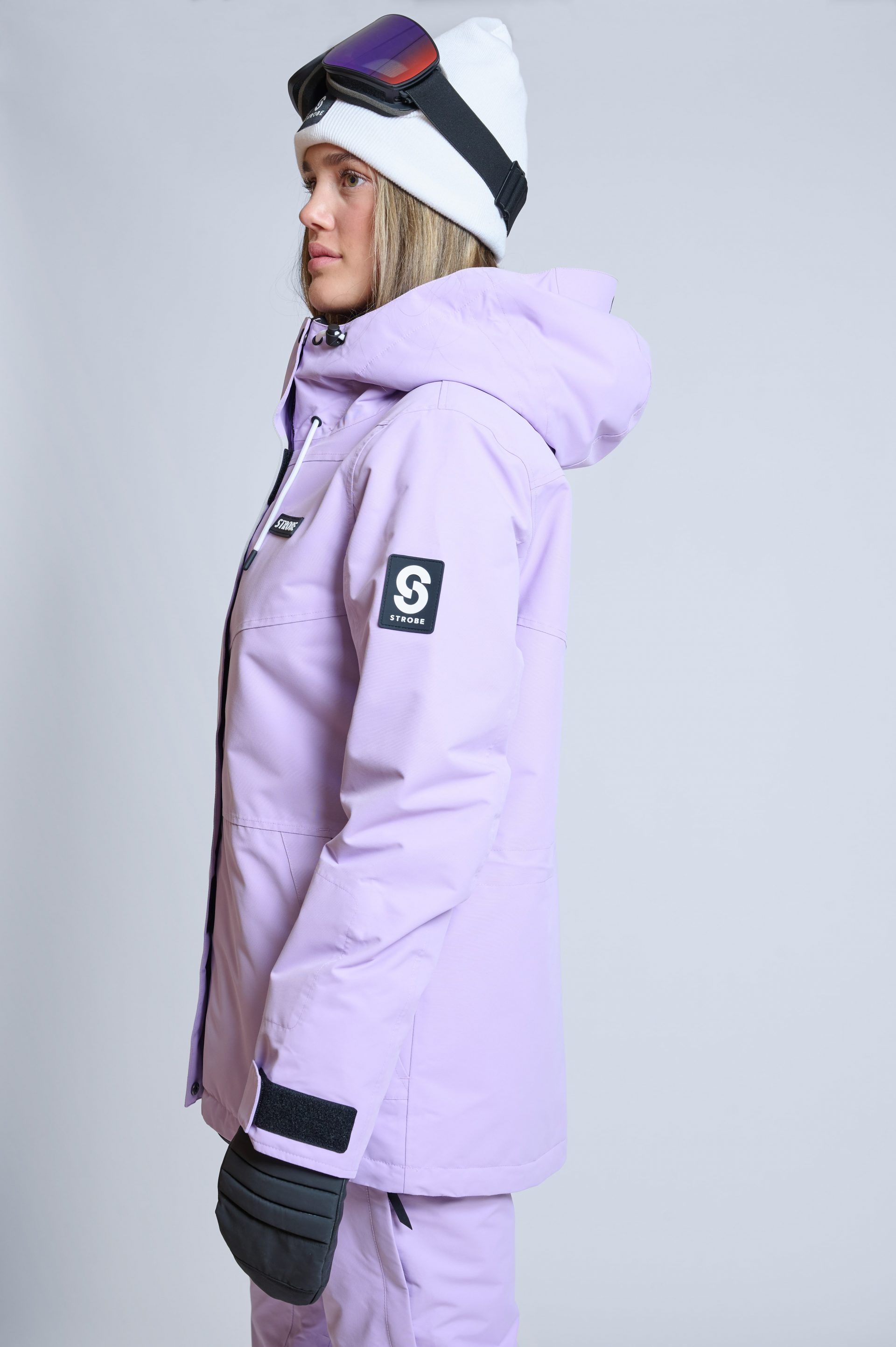 Aura Ski Jacket Pale Violet - Women's