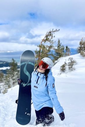 Luna Ski Jacket Serenity Blue - Women's