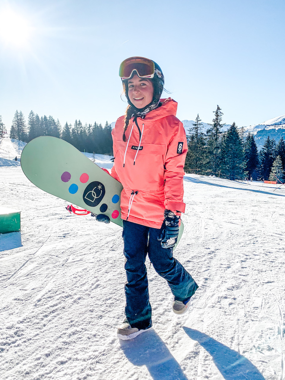 Renewed - Luna Ski Jacket Coral - Medium - Women's