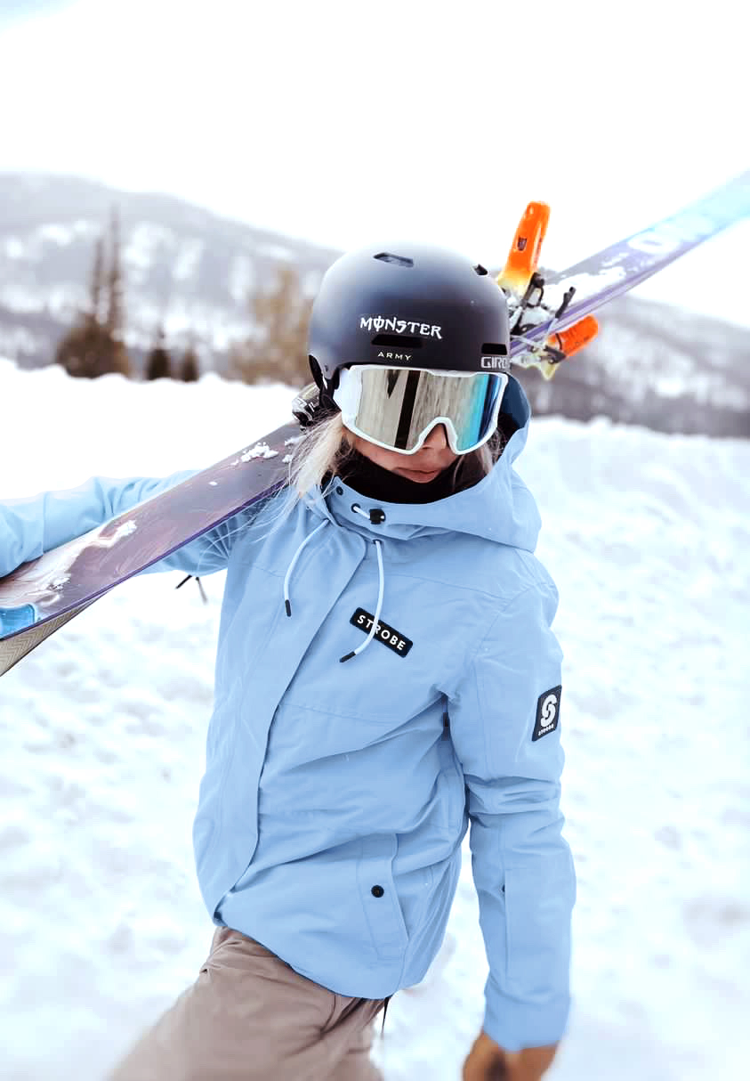 Renewed - Aura Ski Jacket Serenity Blue - Large - Women's