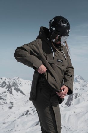 Halo Ski Jacket Olive Green - Women's