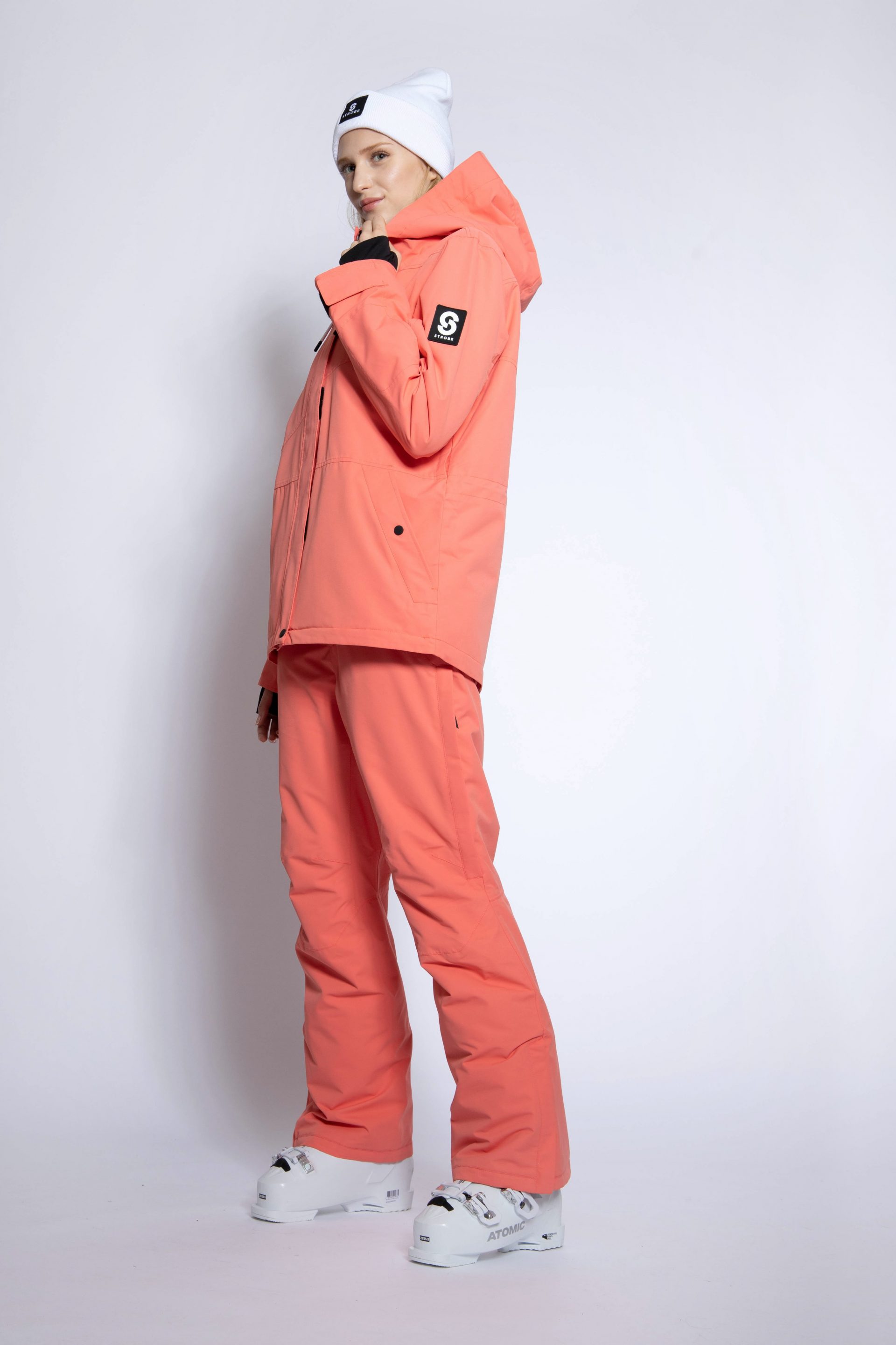 Aura Ski Jacket Coral - Women's