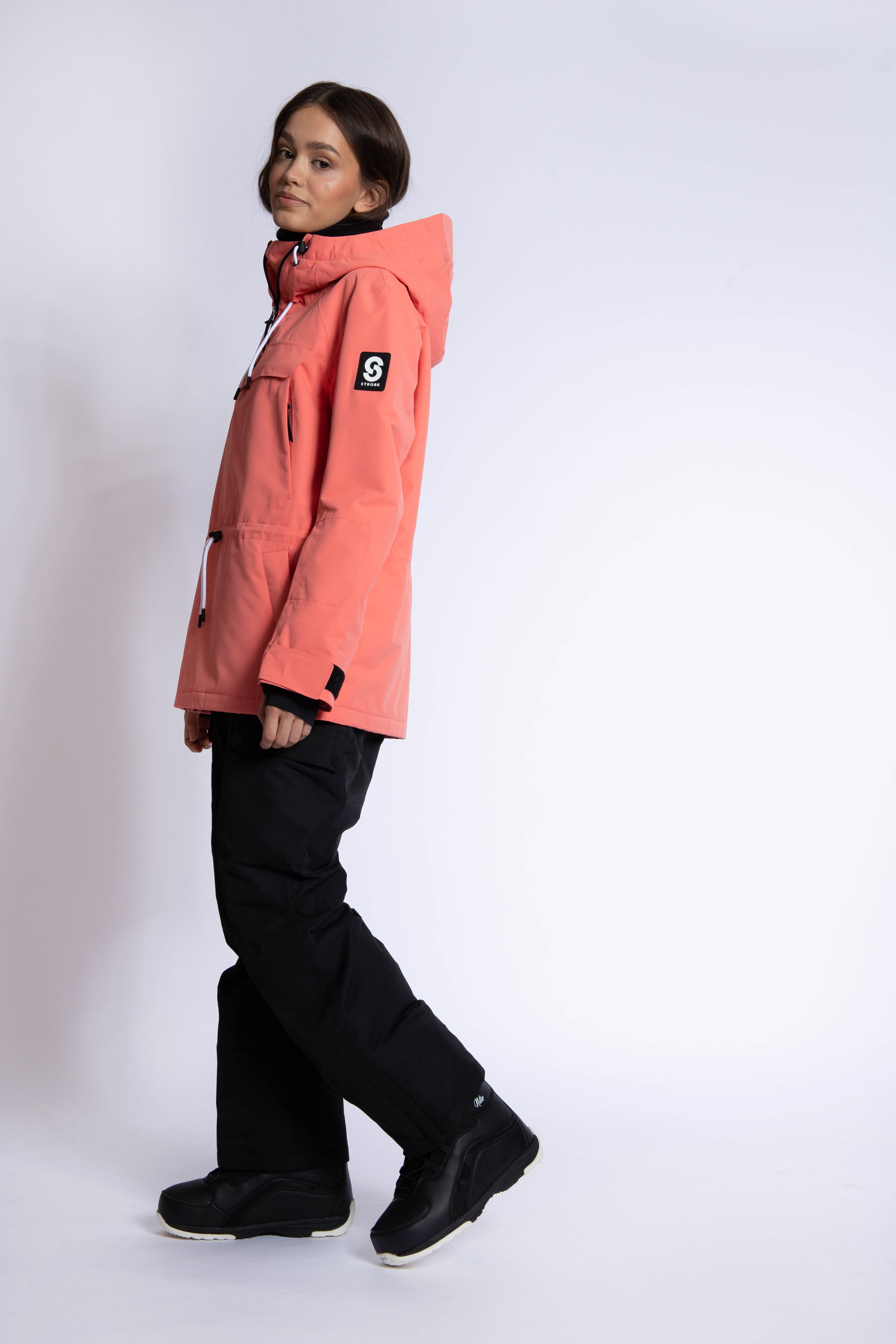 Renewed - Felicity Ski Jacket Coral - Medium - Women's