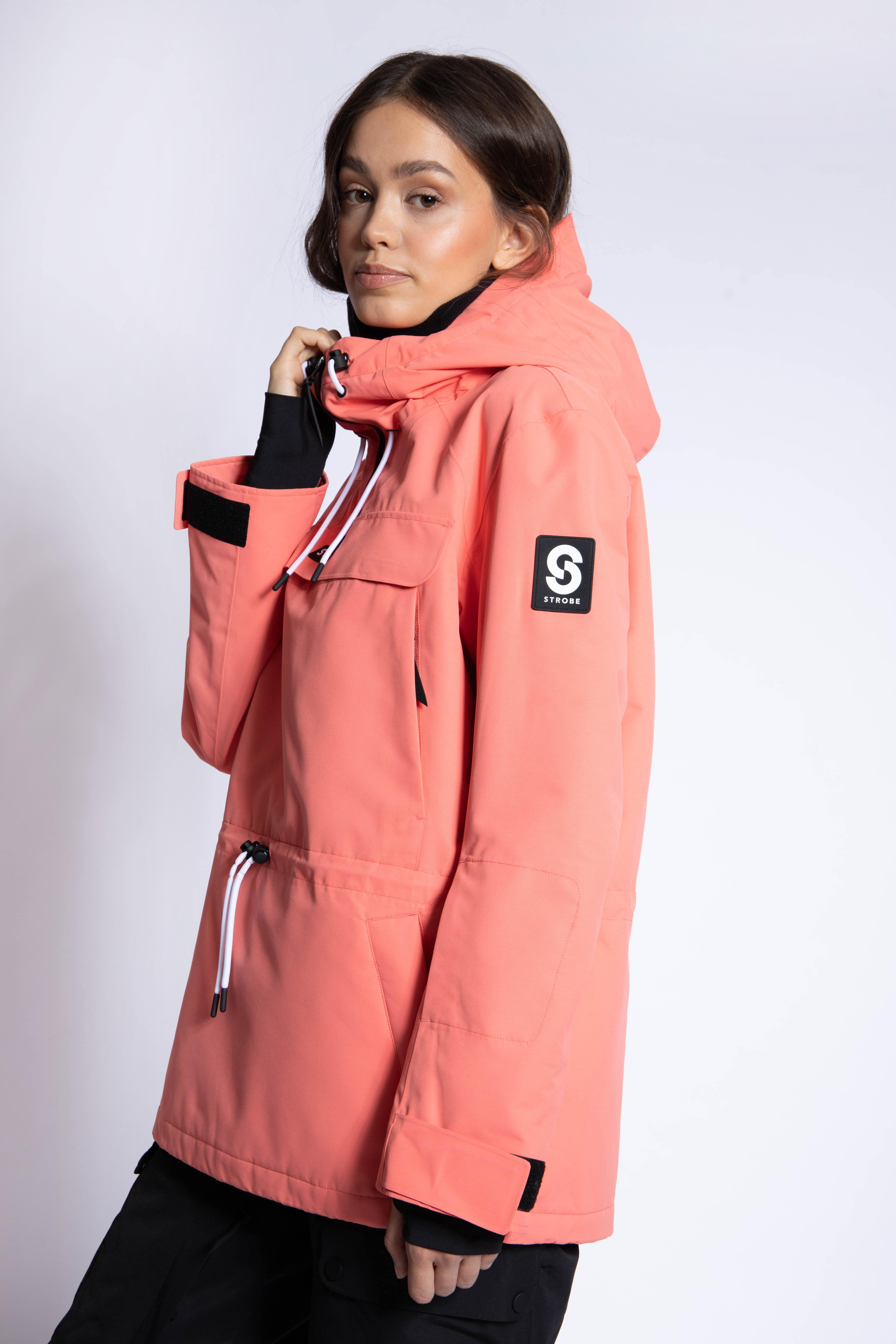 Renewed - Felicity Ski Jacket Coral - Medium - Women's