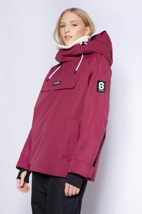 Halo Ski Jacket Burgundy - Women's