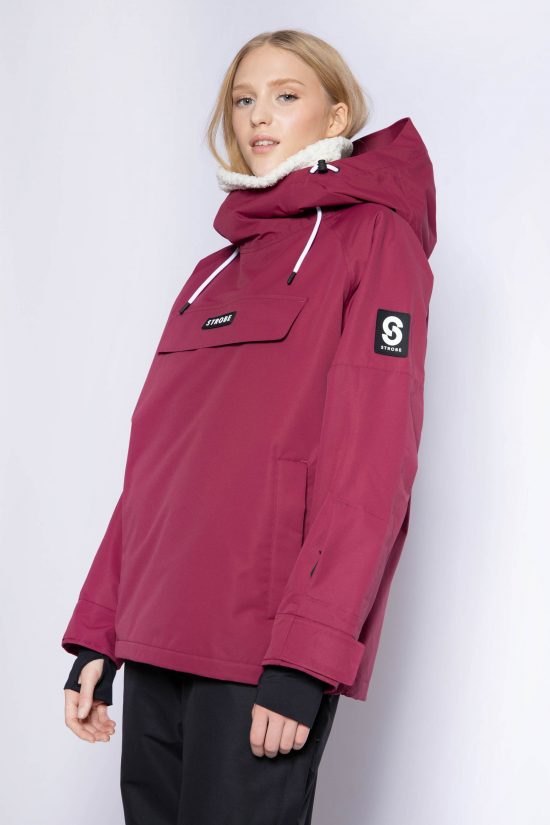Halo Ski Jacket Burgundy - Women's