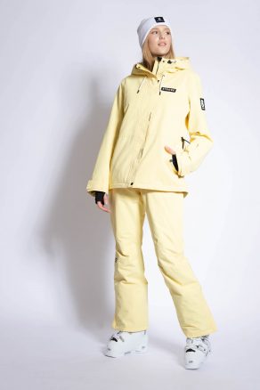 Aura Ski Jacket Lt Yellow - Women's