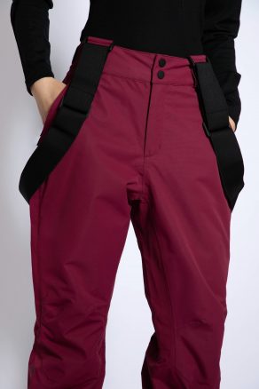 Terra Ski Pants Burgundy - Women's