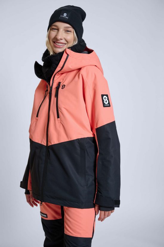 Lynx Ski Jacket Coral - Women's