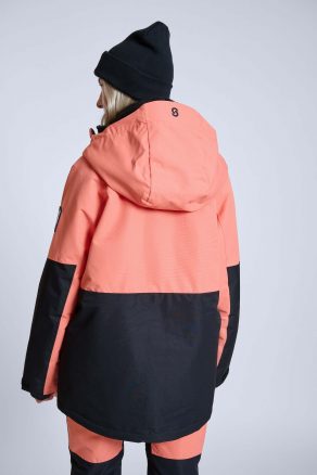 Lynx Ski Jacket Coral - Women's